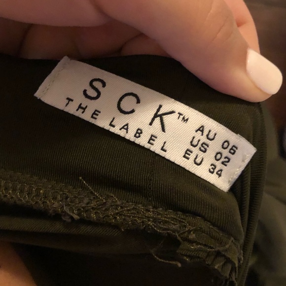 Cut Out Asymmetrical Maxi Dress Gown 💚 - Picture 8 of 8